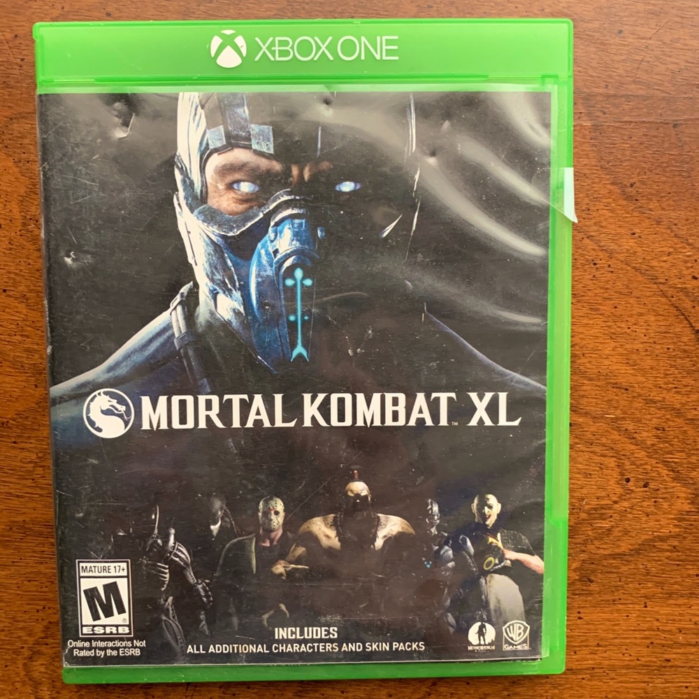 Xbox one mortal combat XL game
